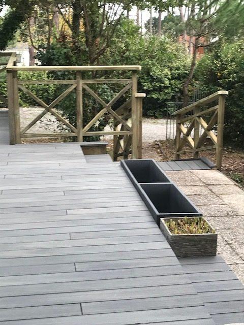Nos travaux de terrasses en Bois Biscarrosse