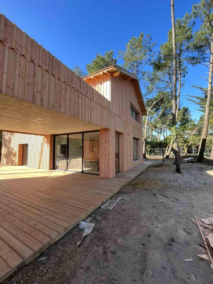 Travaux de bardage en bois Biscarrosse