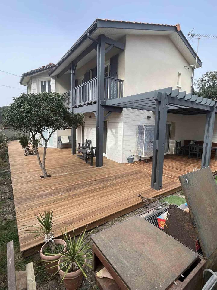 Travaux de terrasse en Bois Biscarrosse