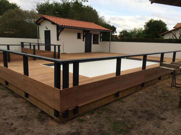 Nos terrasses en Bois Biscarrosse