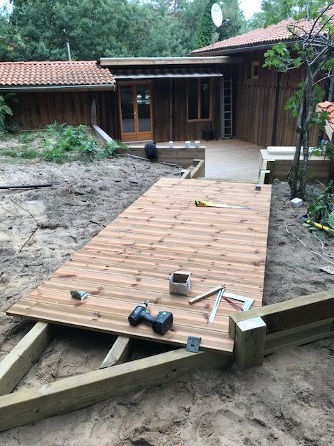 Nos terrasses en Bois Biscarrosse